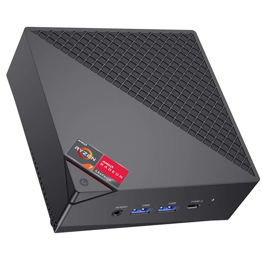 ACEMAGICIAN [Dual LAN Mini Gaming PC AMD Ryzen 7 5800U Mini PC 16GB DDR4 512G...