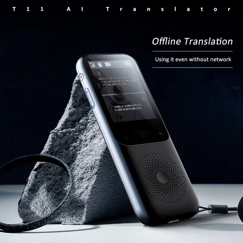 2025 New T11 Portable Audio Translator 138 Language Smart Translator Offline in Real Time Smart Voice AI Voice Photo Translator